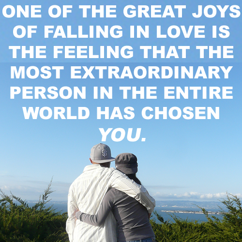 One Of The Great Joys Of Falling In Love… [Image]